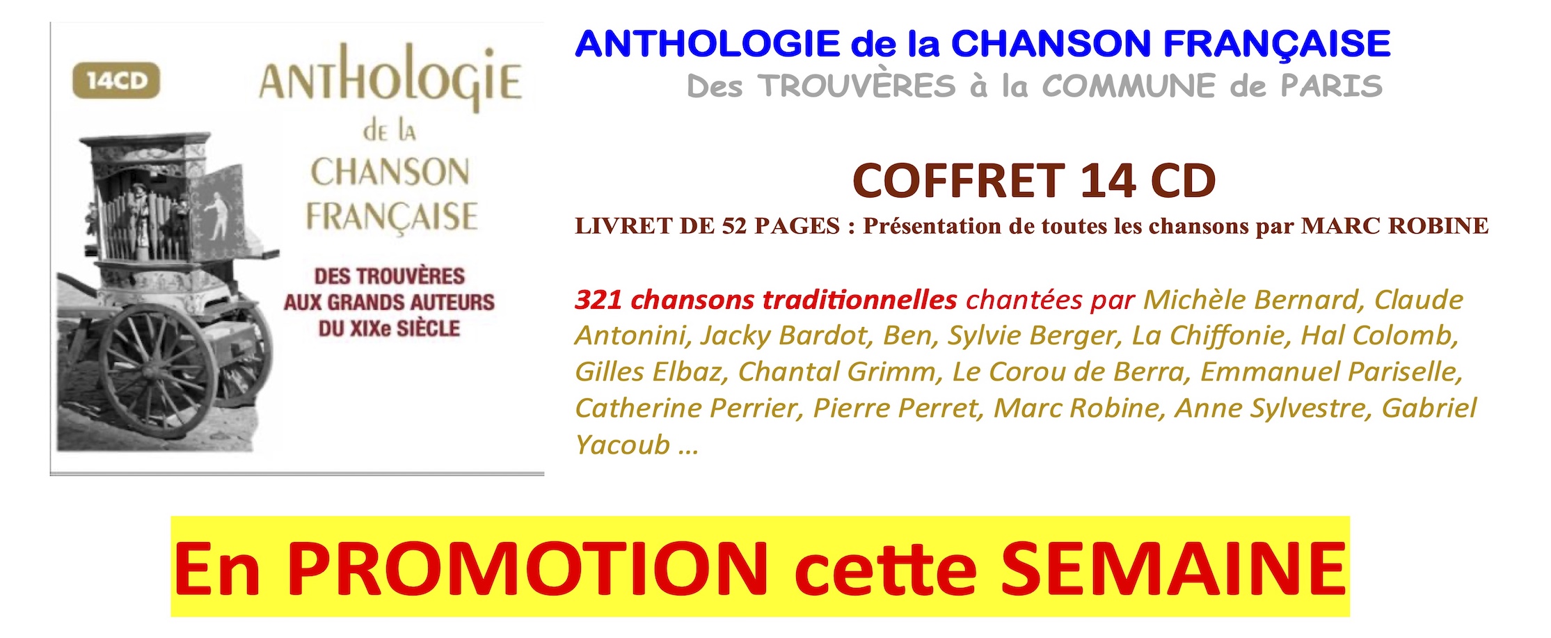 Abthologie de la Chanson fran&ccedil;aise 